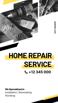 Modern Repair Service Facebook story Image Preview