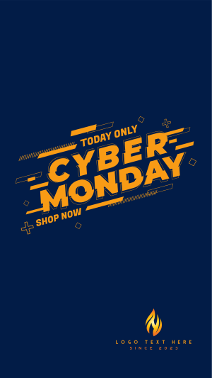 Cyber Monday Instagram story Image Preview