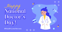 Doctors' Day Celebration Facebook ad Image Preview