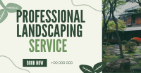 Organic Landscaping Service Facebook ad Image Preview