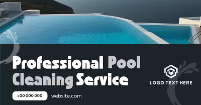 Pool Cleaning Service Facebook ad Image Preview