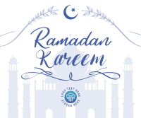 Ramadan Mosque Greeting Facebook post Image Preview