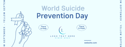 Suicide Prevention Flag Facebook cover Image Preview