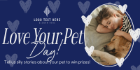 Retro Love Your Pet Day Twitter post Image Preview