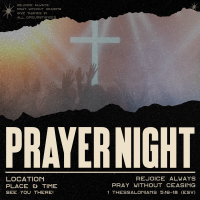 Modern Prayer Night Instagram post Image Preview