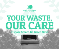 Modern Eco-Friendly Waste Disposal Facebook Post Preview