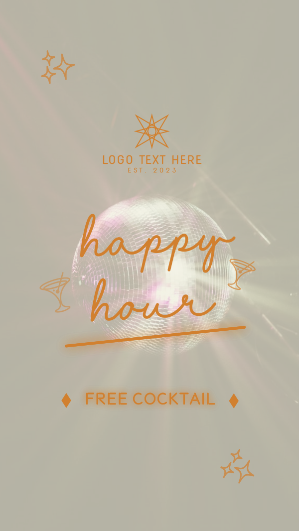 Cocktail Party Instagram Story Design Image Preview