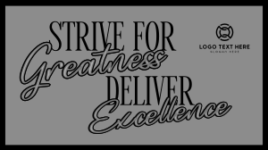 Greatness and Excellence Video Image Preview