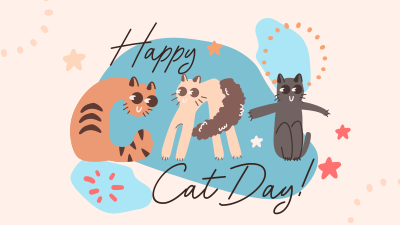 Happy Meow Day Facebook event cover Image Preview