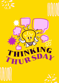 Funky Thinking Thursday Flyer Image Preview