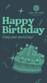 Y2K Birthday Greeting Instagram Reel Design