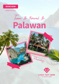 Palawan Paradise Travel Flyer Image Preview