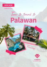 Palawan Paradise Travel Flyer Image Preview