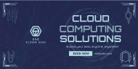 Techy Cloud Computing Twitter Post Image Preview