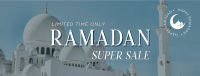 Ramadan Shopping Sale Facebook cover Image Preview