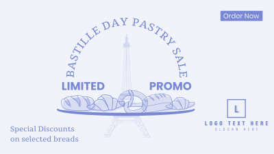 Bastille Day reads Facebook event cover Image Preview