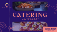 Savory Catering Services Facebook Event Cover Design