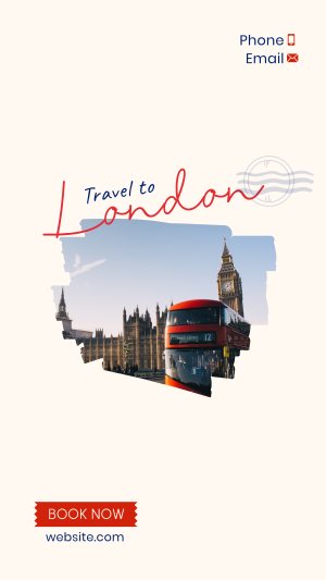 Travel To The UK Instagram story Image Preview