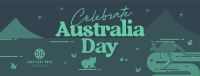 Australia Day Landscape Facebook Cover Design