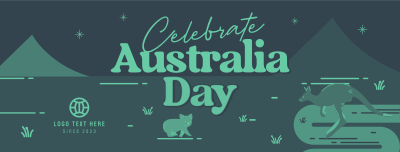 Australia Day Landscape Facebook cover Image Preview