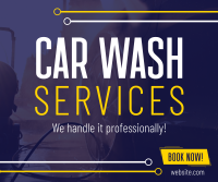 Car Wash Services Facebook post Image Preview