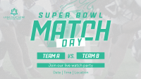 Superbowl Match Day YouTube Video Design