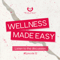Easy Wellness Podcast Instagram post Image Preview
