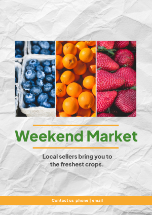 Weekend Fruits Flyer Image Preview
