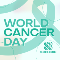 Gradient World Cancer Day Instagram post Image Preview