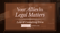 Law Consulting Firm Video Image Preview