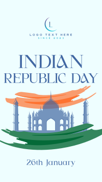 Celebrate Indian Republic Day Instagram reel Image Preview