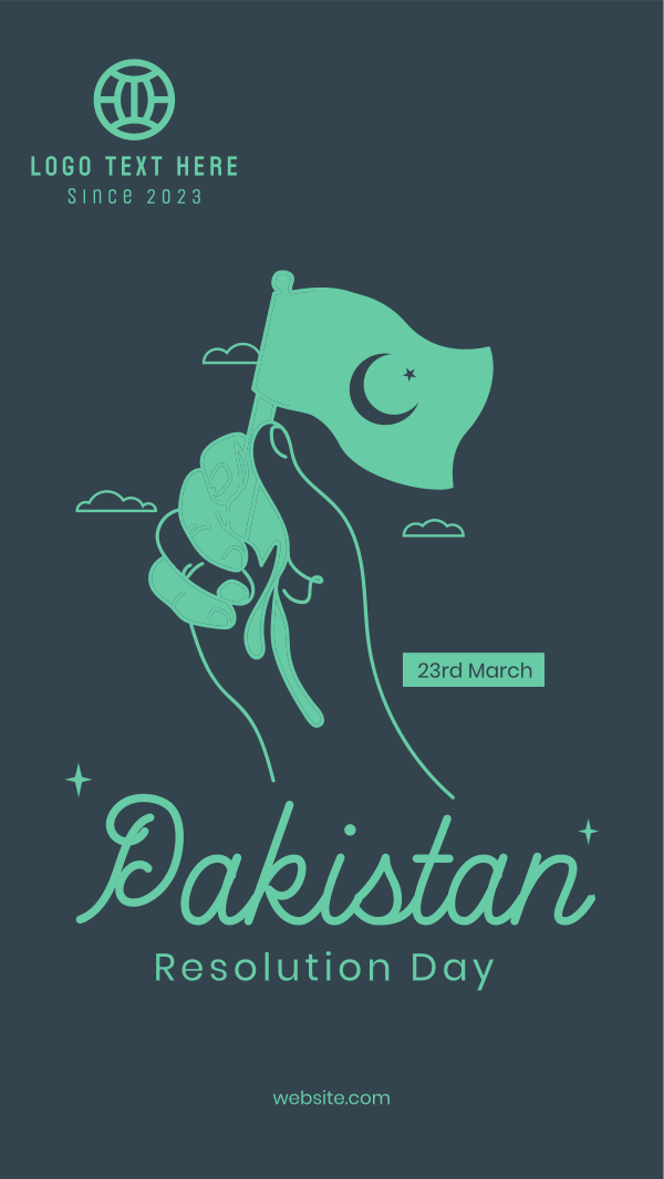 Pakistan Flag Instagram Story Design Image Preview