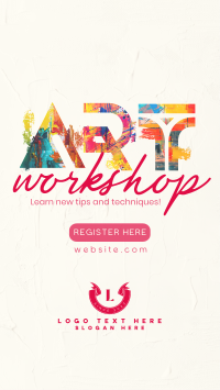 Exciting Art Workshop Instagram reel Image Preview