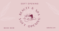 Spa Soft Opening  Facebook Ad Design