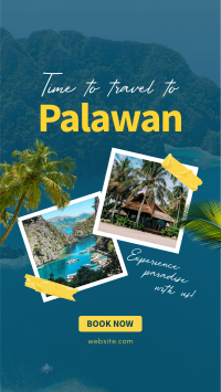 Palawan Paradise Travel Instagram Reel Image Preview