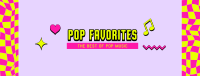 Pop Favorites Facebook cover Image Preview