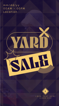 Agnostic Yard Sale YouTube Short Design
