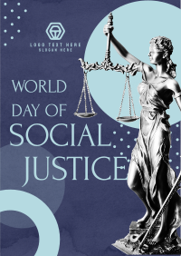 World Day Of Social Justice Flyer Image Preview