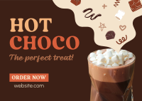 Choco Drink Promos Postcard Image Preview