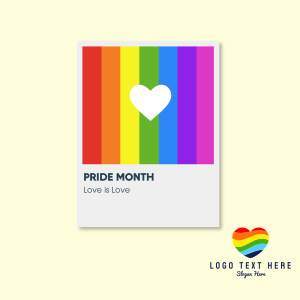 Pride Month Pantone Instagram Post Image Preview