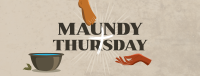 Maundy Thursday Cleansing Facebook cover Image Preview