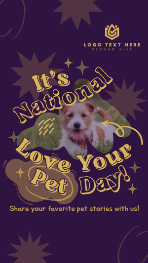 Flex Your Pet Day Facebook story Image Preview