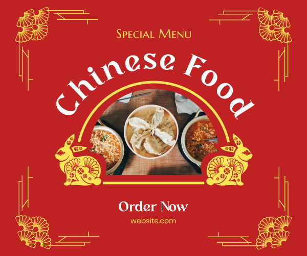 Special Chinese Food Facebook Post Design Image Preview