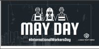 May Day Twitter Post Design