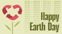 Earth Day Recycle Video Image Preview