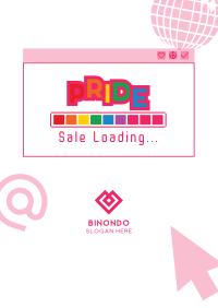 Pride Sale Loading Flyer Design