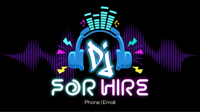 DJ for Hire Facebook event cover Image Preview