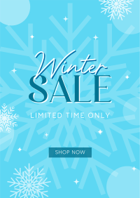 Winter Shopping  Sale Poster Image Preview