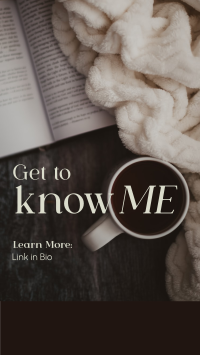 Get to Know Me Facebook Story Design