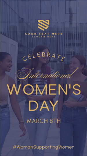 Celebrate Women's Day Instagram story Image Preview